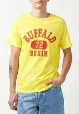 Buffalo David Bitton Tucrem Sunshine T-Shirt - BM23873 Color SUNSHINE