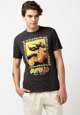 Buffalo David Bitton Tusurf Vintage Wash T-Shirt - BM23877 Color CHARCOAL