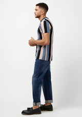Buffalo David Bitton Kamand Ref Stripe Pique T-Shirt - BM23921 Color STAR