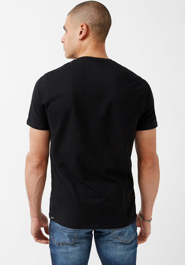 Naimop Black Jersey T-Shirt - BPM13887