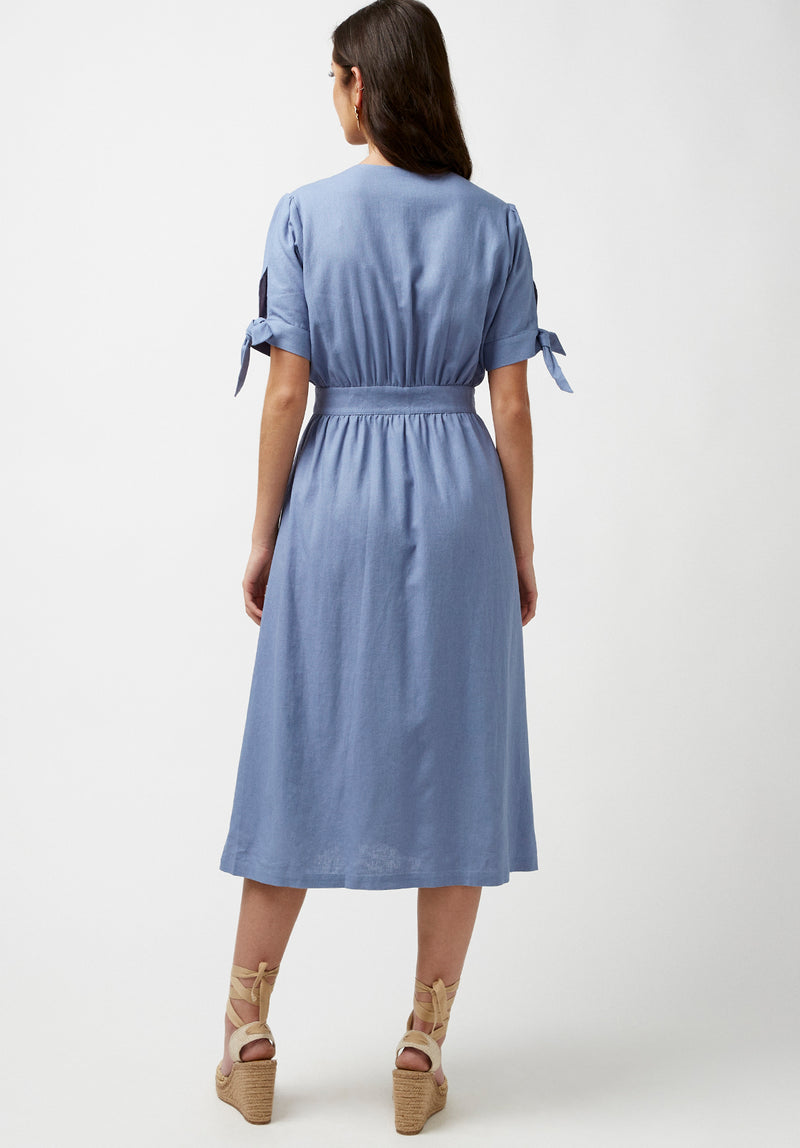 Buttoned Linen Mariposa Dress – Buffalo Jeans   US